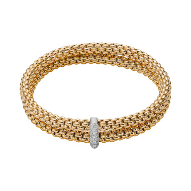         Weißgold, Armschmuck, FOPE Solo Flex'it Armband