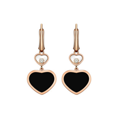         Roségold, Ohrringe, Chopard Happy Diamonds Ohrhänger