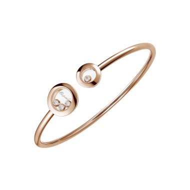         Roségold, Armschmuck, Chopard Happy Diamonds Icons Armreif