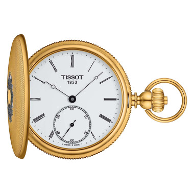         Handaufzug, Tissot Savonette Mechanical