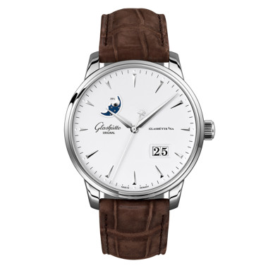         Automatik, Glashütte Original Senator Excellence 
Panoramadatum Mondphase
