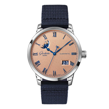         Automatik, Glashütte Original Senator Excellence Panoramadatum Mondphase