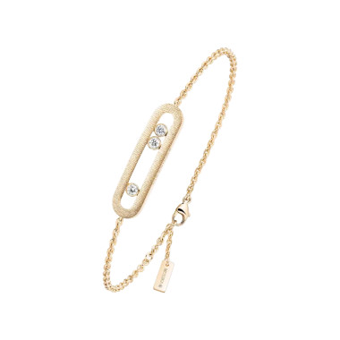         Gelbgold, Armschmuck, Messika Move Classique Ciselé Armband