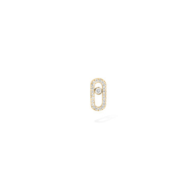         Gelbgold, Ohrringe, Messika Move Uno einzelner Ohrstecker