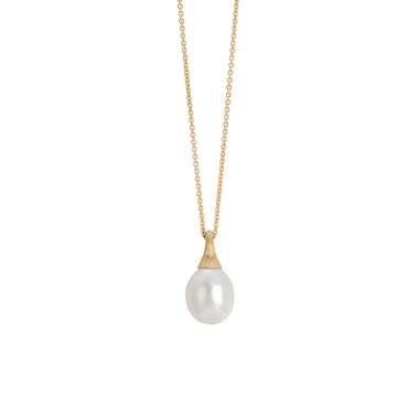         Gelbgold, Halsschmuck, Marco Bicego Africa Anhänger mit Halskette