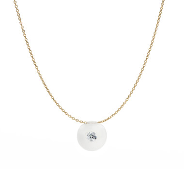         Gelbgold, Halsschmuck, Schmuckwerk Glasklar Halskette