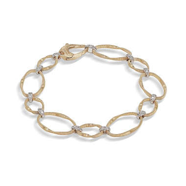         Weißgold, Armschmuck, Marco Bicego Marrakech Onde Armband