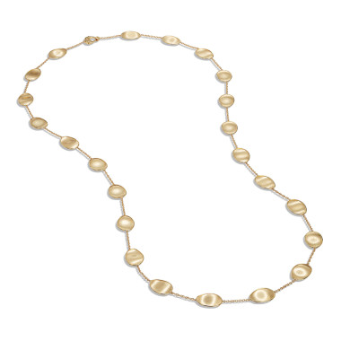        Gelbgold, Halsschmuck, Marco Bicego Lunaria Halskette