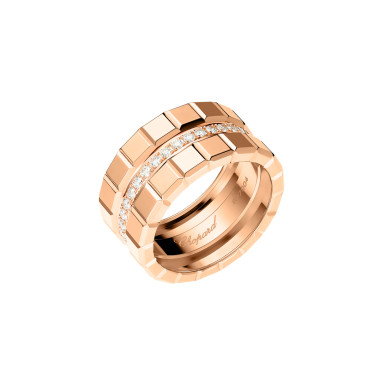         Roségold, Ringe, Chopard Ice Cube Ring