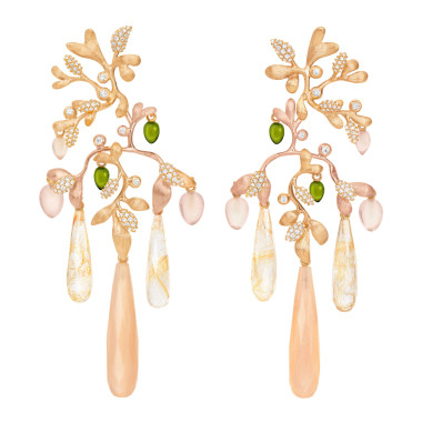         Roségold, Ohrringe, Ole Lynggaard Copenhagen Gipsy Ohrringe