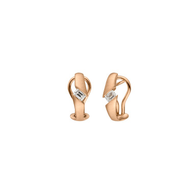         Roségold, Ohrringe, Schaffrath CALLA Ohrschmuck