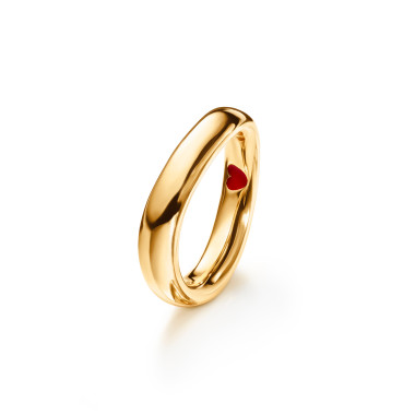         Gelbgold, Ringe, Ole Lynggaard Copenhagen Love Herrenring 7