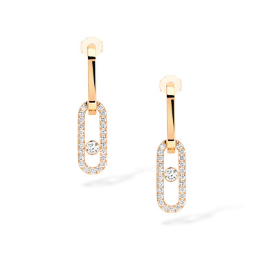         Gelbgold, Ohrringe, Messika Move Link Ohrhänger