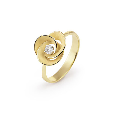         Gelbgold, Ringe, Cammilli Desert Rose Ring