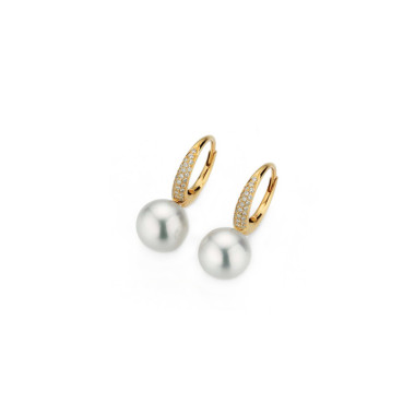         Roségold, Ohrringe, Gellner Modern Classics Creolen