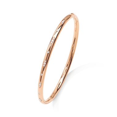         Roségold, Armschmuck, Tamara Comolli GYPSY Armspange mit Diamant-Pavé