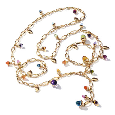         Gelbgold, Halsschmuck, Tamara Comolli MIKADO Halskette 'Candy'