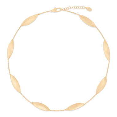         Gelbgold, Halsschmuck, Marco Bicego Lunaria Twist Halskette
