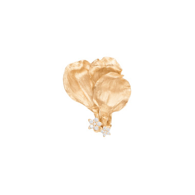         Gelbgold, Ohrringe, Ole Lynggaard Copenhagen Wild Rose Ohrclip