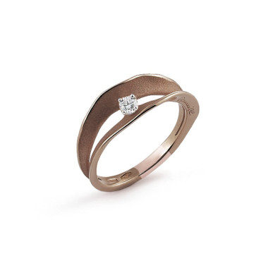         Gold farbig beschichtet, Ringe, Annamaria Cammilli Dune Assolo Ring