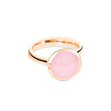         Roségold, Ringe, Tamara Comolli BOUTON Ring Large mit Chalcedon