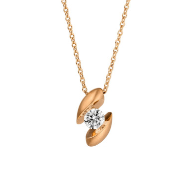         Roségold, Halsschmuck, Schaffrath CALLA Collier