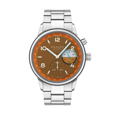         Automatik, NOMOS Glashütte Club Sport Neomatik Weltzeit Canyon