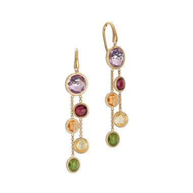         Gelbgold, Ohrringe, Marco Bicego Jaipur Color Ohrhänger