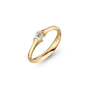         Gelbgold, Ringe, Schaffrath CALLA Diamantring