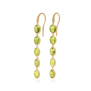         Gelbgold, Ohrringe, Marco Bicego Jaipur Color Ohrhänger