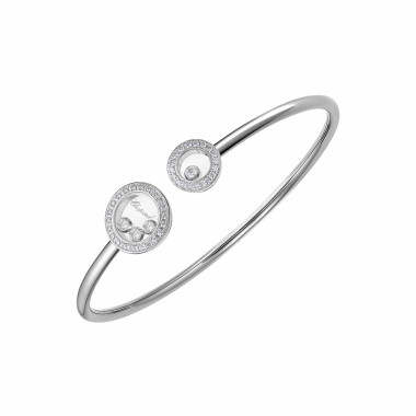         Weißgold, Armschmuck, Chopard Happy Diamonds Icons Armreif
