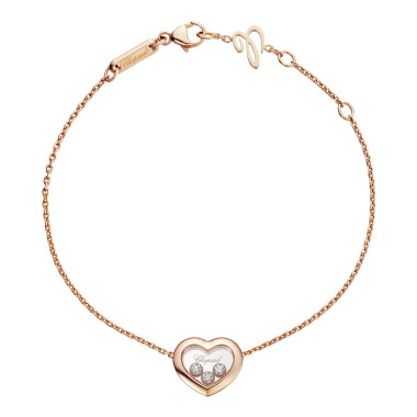         Roségold, Armschmuck, Chopard Happy Diamonds Icons Armband