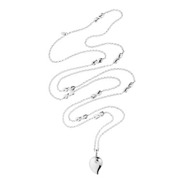         Weißgold, Halsschmuck, Tamara Comolli SIGNATURE Drop Halskette