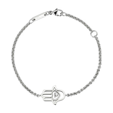         Weißgold, Armschmuck, Chopard Happy Diamonds Icons Armband 