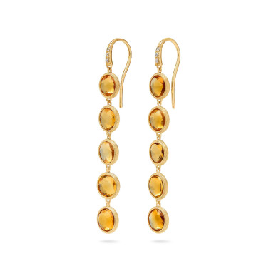         Gelbgold, Ohrringe, Marco Bicego Jaipur Color Ohrhänger