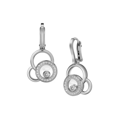        Weißgold, Ohrringe, Chopard Happy Dreams Ohrstecker