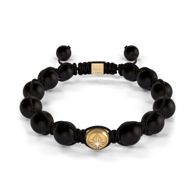         Gelbgold, Armschmuck, Shamballa Jewels Braided Armband