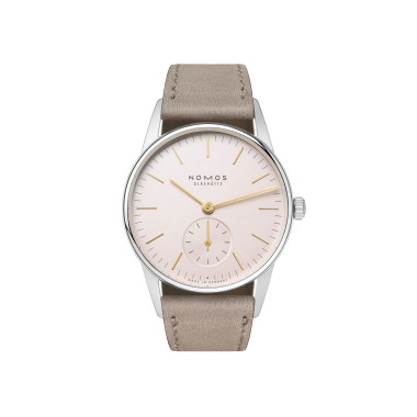         Handaufzug, NOMOS Glashütte Orion 33 rosé