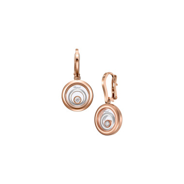         Weißgold, Ohrringe, Chopard Happy Spirit Ohrhänger