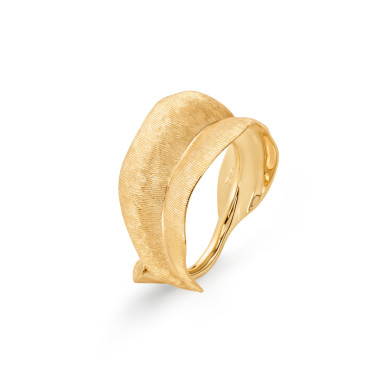         Gelbgold, Ringe, Ole Lynggaard Copenhagen Leaves Ring mittel