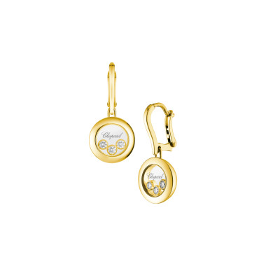         Gelbgold, Ohrringe, Chopard Happy Diamonds Icons Ohrhänger