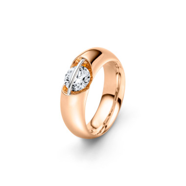         Roségold, Ringe, Schaffrath LIBERTÉ Diamantring