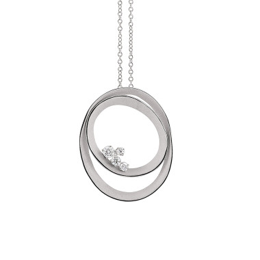         Weißgold, Halsschmuck, Annamaria Cammilli Dune Solar Halskette