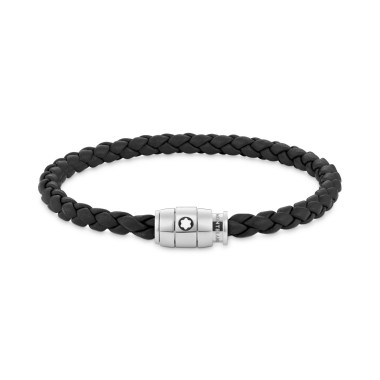         Leder, Armschmuck, Montblanc Herren Armband 