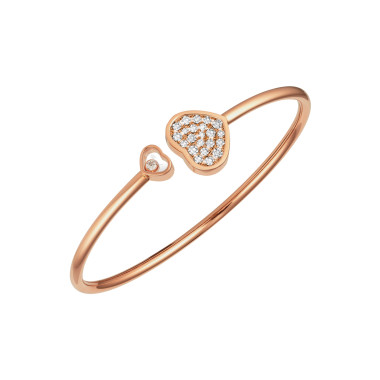         Roségold, Armschmuck, Chopard Happy Hearts Armreif