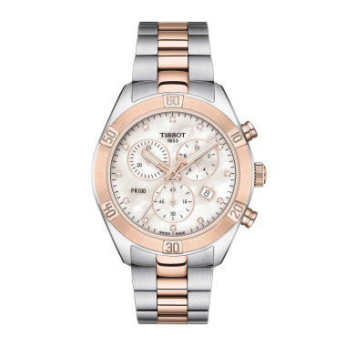         Quarzwerk, Tissot PR 100 Sport Chic Chronograph
