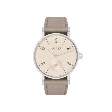         Handaufzug, NOMOS Glashütte Tangente 33 champagner