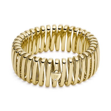         Gelbgold, Armschmuck, IsabelleFa Armband "L’Élastique 21"