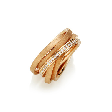         Rotgold, Ringe, Schmuckwerk Ring Saturn