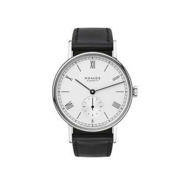         Handaufzug, NOMOS Glashütte Ludwig - 75 Jahre Grundgesetz